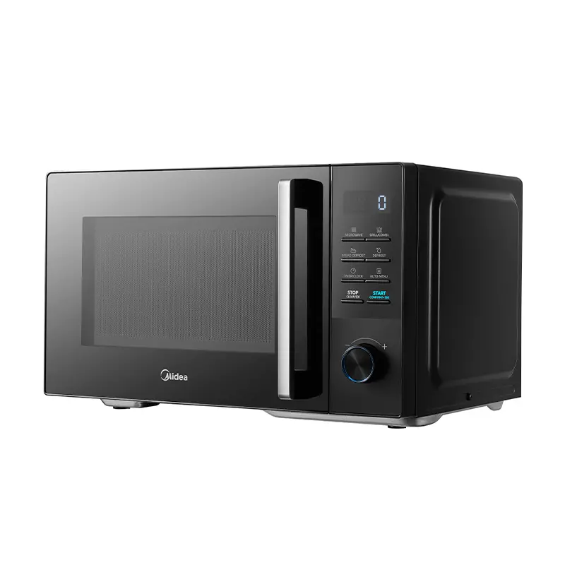 Midea MMO-AG25VB(BK) Mikrowelle mit Grill – 25 L, 900 W, Schwarz
