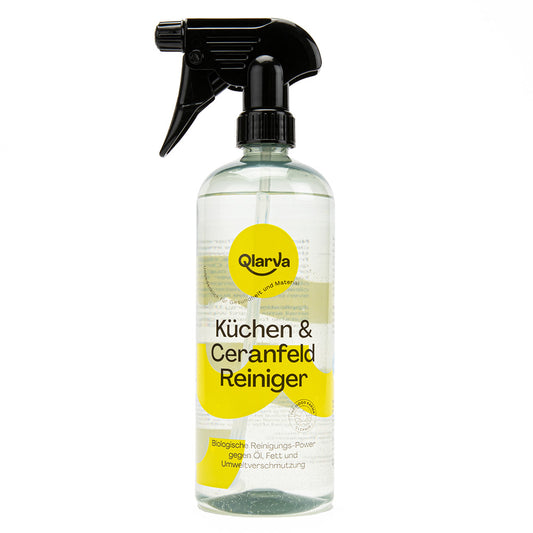 QLARVA Küchen- & Ceranfeldreiniger, vegan, umweltfreundlich