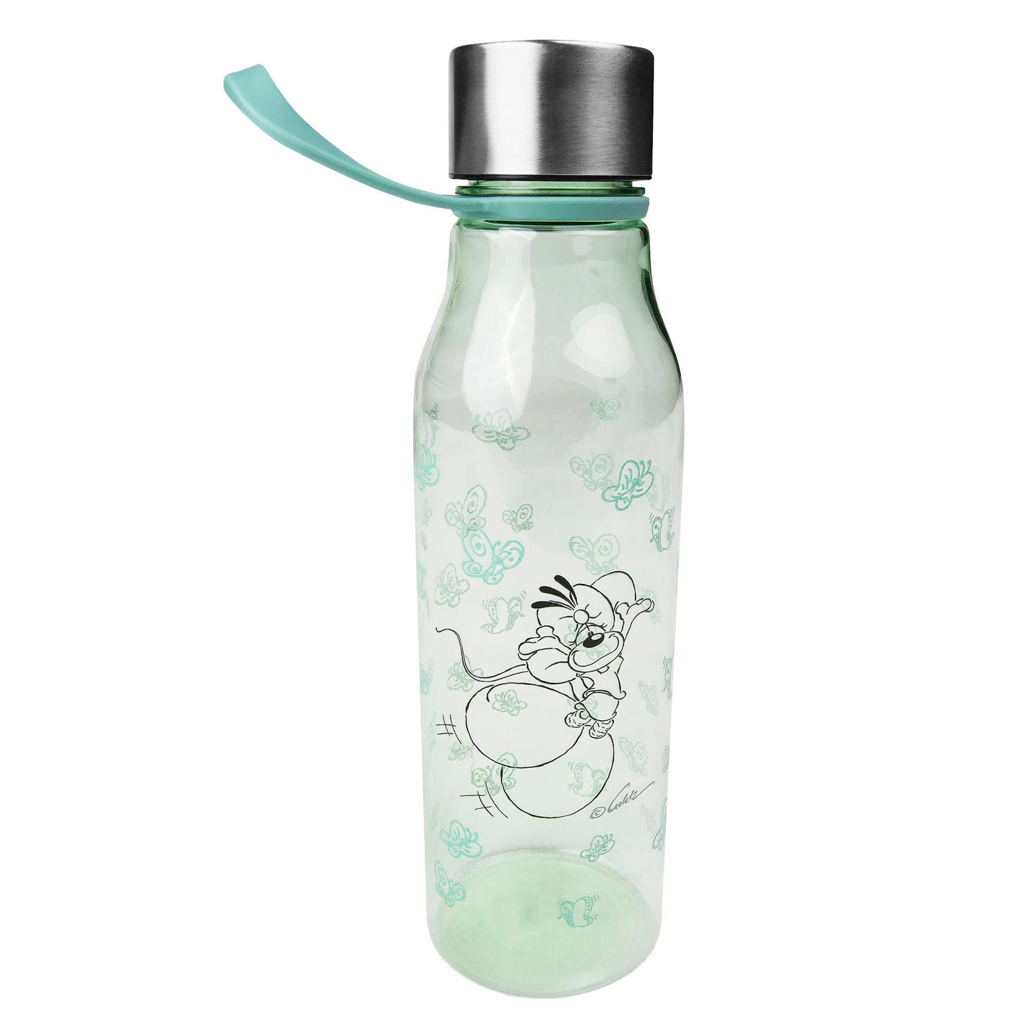 Diddl Trinkflasche Grün – Original Wasserflasche für Schule, Sport & Freizeit